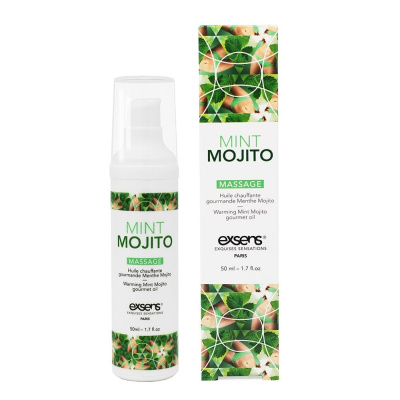 Разогревающее массажное масло Gourmet MINT MOJITO (D882096)