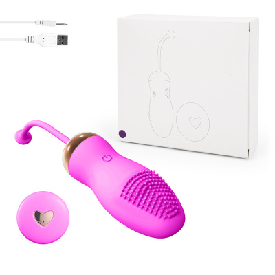 ВИБРОЯЙЦО, 10 режимов вибрации, L 85 мм D 35 мм, цвет фуксия (2048-5)