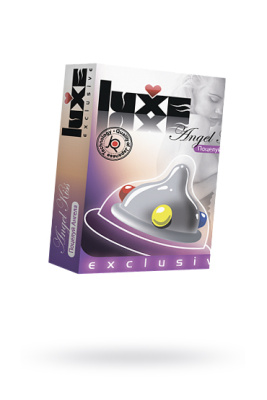Презервативы Luxe, exclusive, Поцелуй ангела, 18 см, 5,2 см, 1 шт. (0T-00010901)