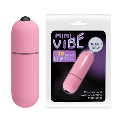 Baile Mini Vibe Розовая компактная вибропуля (BI-014059A PINK)