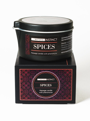 Свеча массажная Natural Instinct СПЕЦИИ, 70 мл. (СМ-0003)