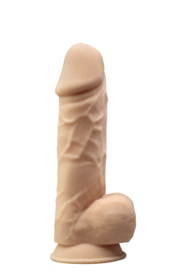 SileXD Фаллоимитатор на присоске с мошонкой MODEL 4 (8.5) (220475)